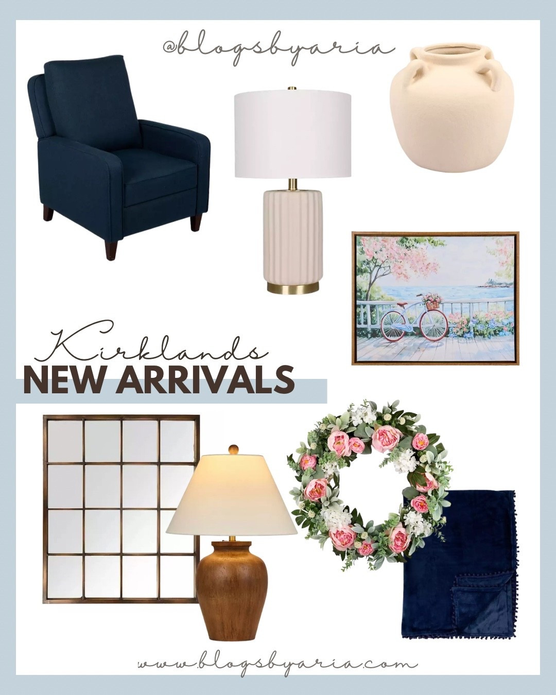 Kirkland’s new arrivals!! Use code COZY20 for 20% off regular price purchase today! 

#LTKHome