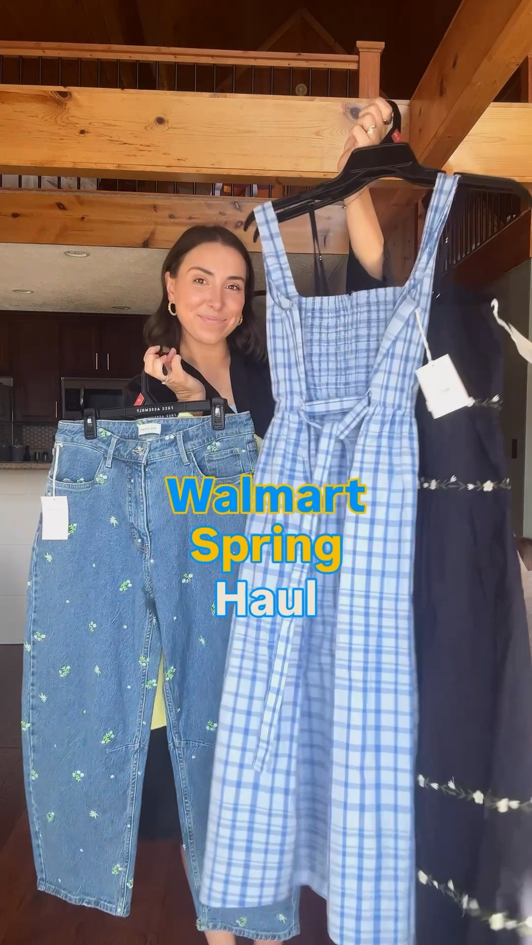 Loving this Spring color palette from Walmart 🤩 Eveything under $35!!

Cute floral detail barrel jeans + gingham dress + navy blue dress with floral embroidered details! Such a fun haul!

#LTKootd #LTKgrwm #LTKSpringSale