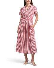 striped midi dress | TJ Maxx