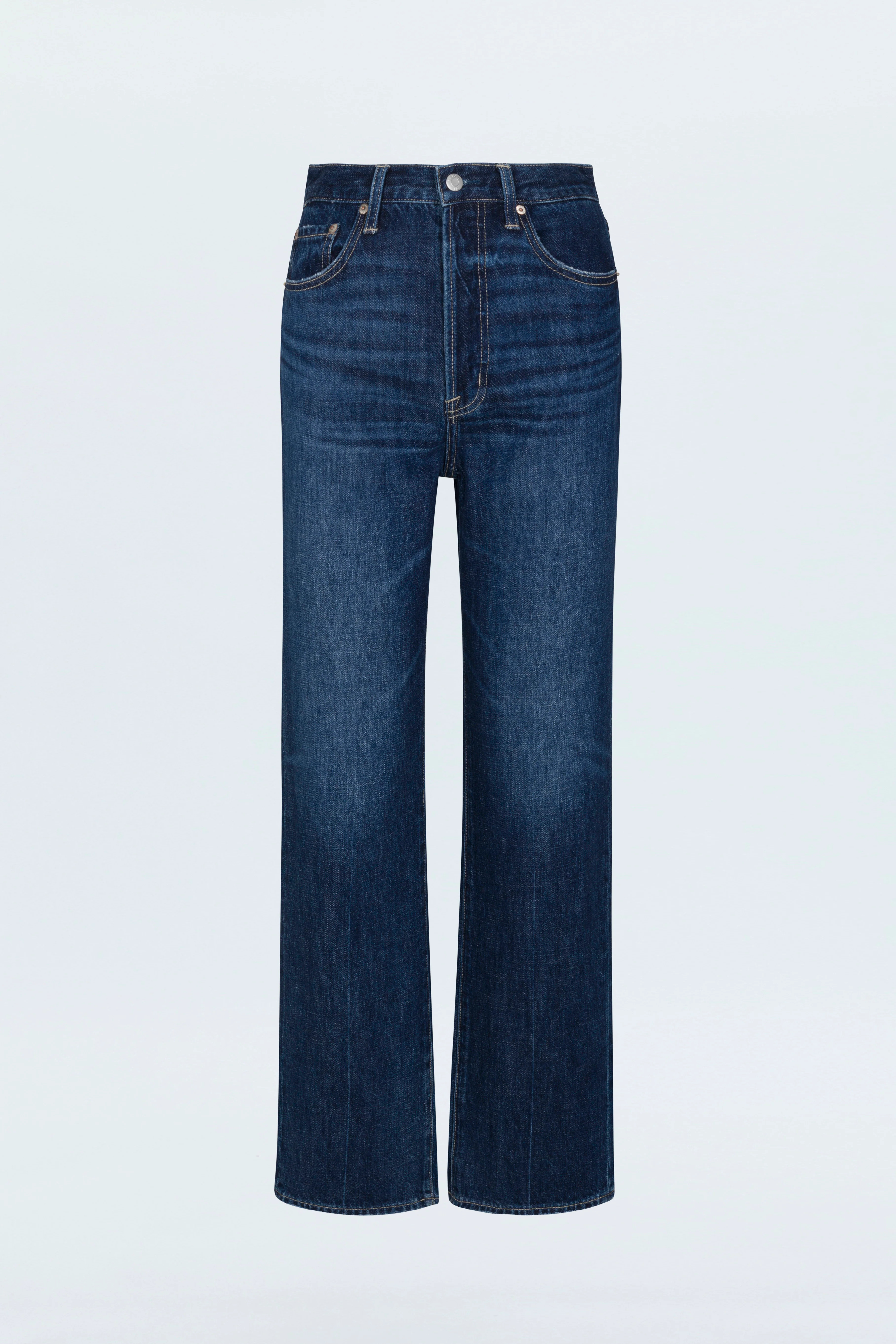 Lexi Mid Rise Bowed Straight Jean - Artisan | Pistola Denim