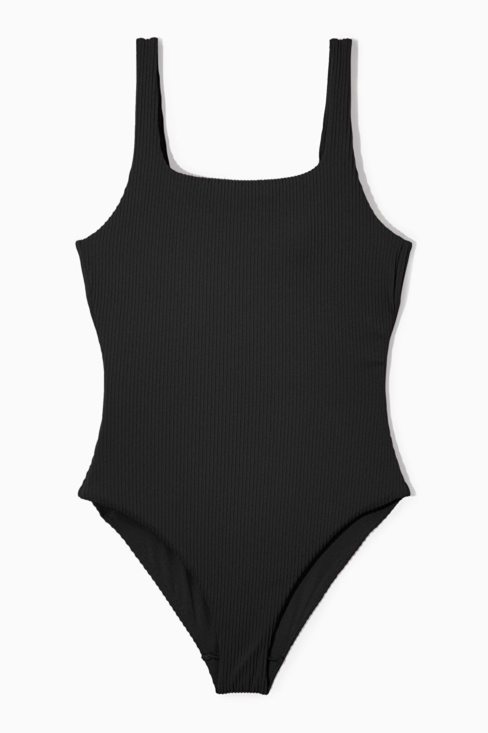 MAILLOT DE BAIN CÔTELÉ ENCOLURE CARRÉE | COS (EU)