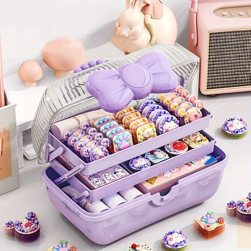 Dustproof Bow Makeup Organizer with Handles - Desktop Cosmetics Storage Box for Lipsticks, Skinca... | Temu Affiliate Program