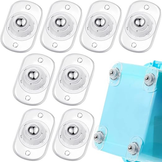 Honoson 8 Pcs Self Adhesive Caster Wheels Appliance Rollers Appliance Sliders for Kitchen Applian... | Amazon (US)