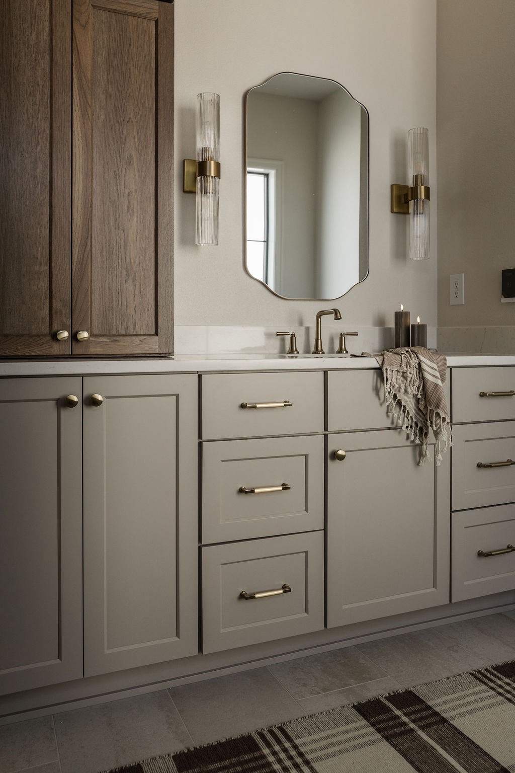 Love this mirror and sconce combo! 

#LTKSaleAlert #LTKHome