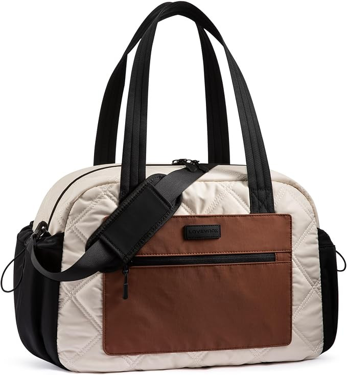 LOVEVOOK Gym Bag for Women, Lightweight Travel Duffle Bag with Wet Pocket, Personal Item Carry On... | Amazon (US)