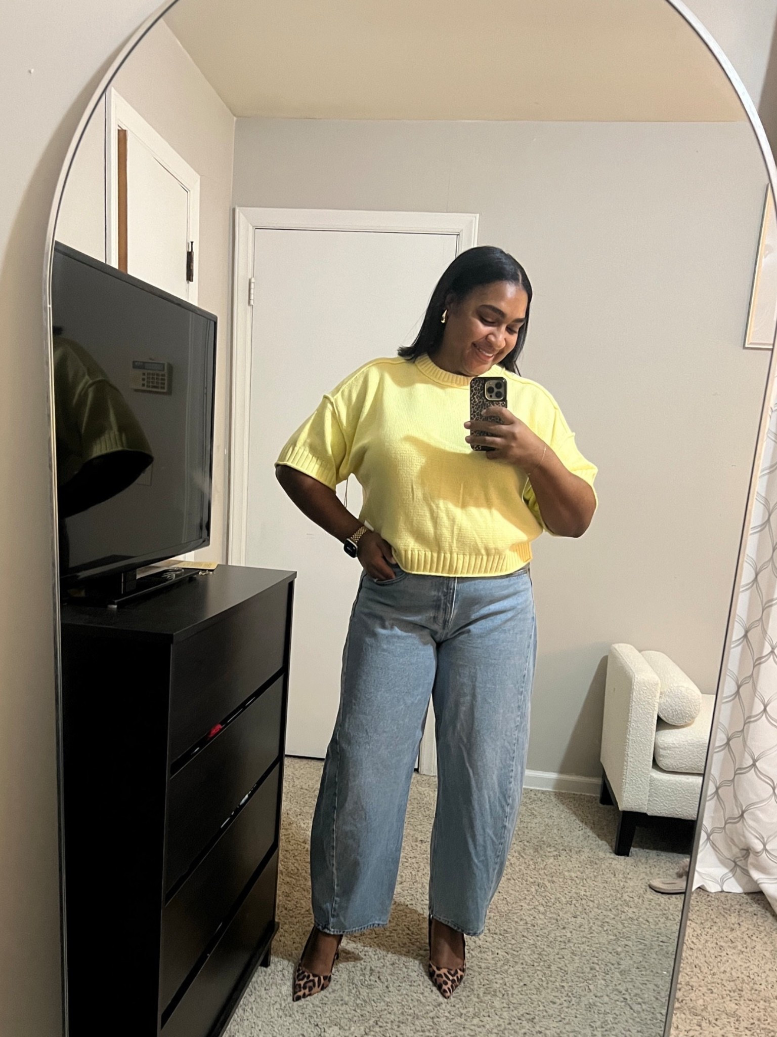 Casual spring work outfit idea 🤍

#LTKmomlife #LTKWorkwear #LTKMidsize