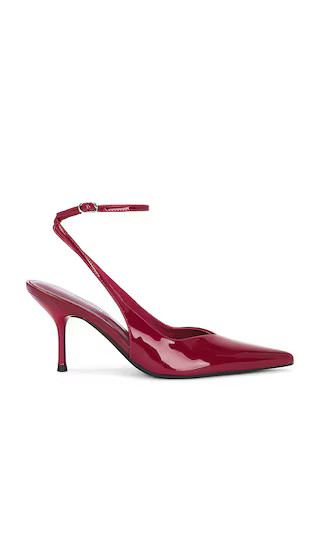 Executive Pump in Cherry Red Patent | Revolve Clothing (Global)