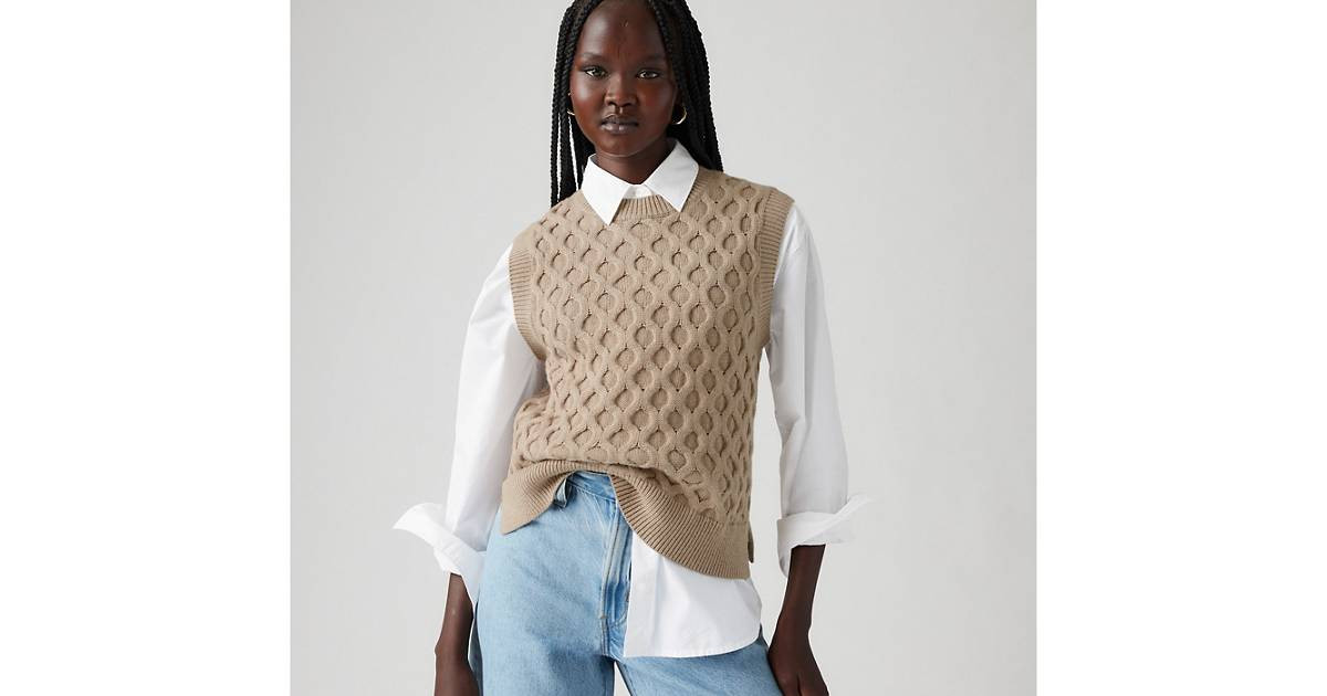 Bluebell Cable Sweater Vest | Levi's US