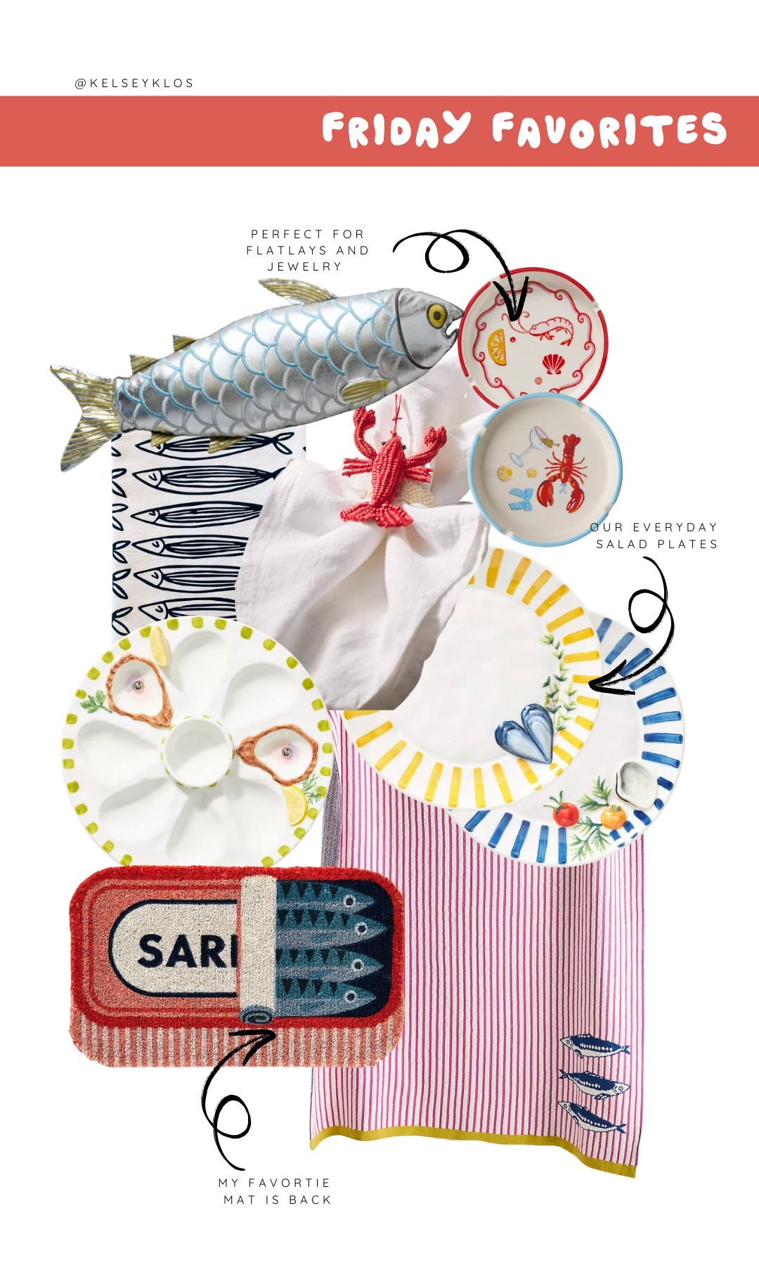 Fisherman aesthetic is a forever favorite. Sardines and oysters for life! 

#LTKSeasonal #LTKTravel #LTKHome