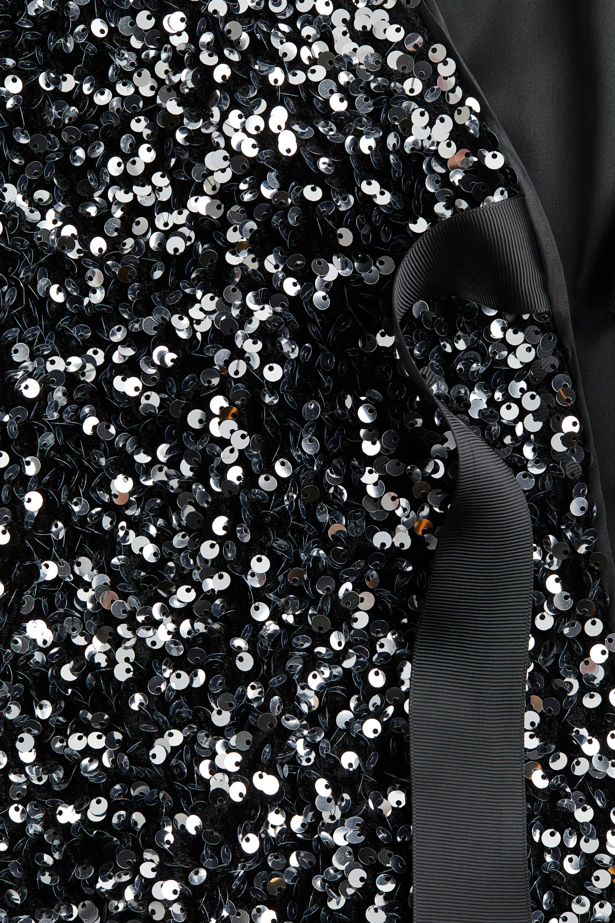 Sequined Blouse - Dark gray - Ladies | H&M US | H&M (US + CA)