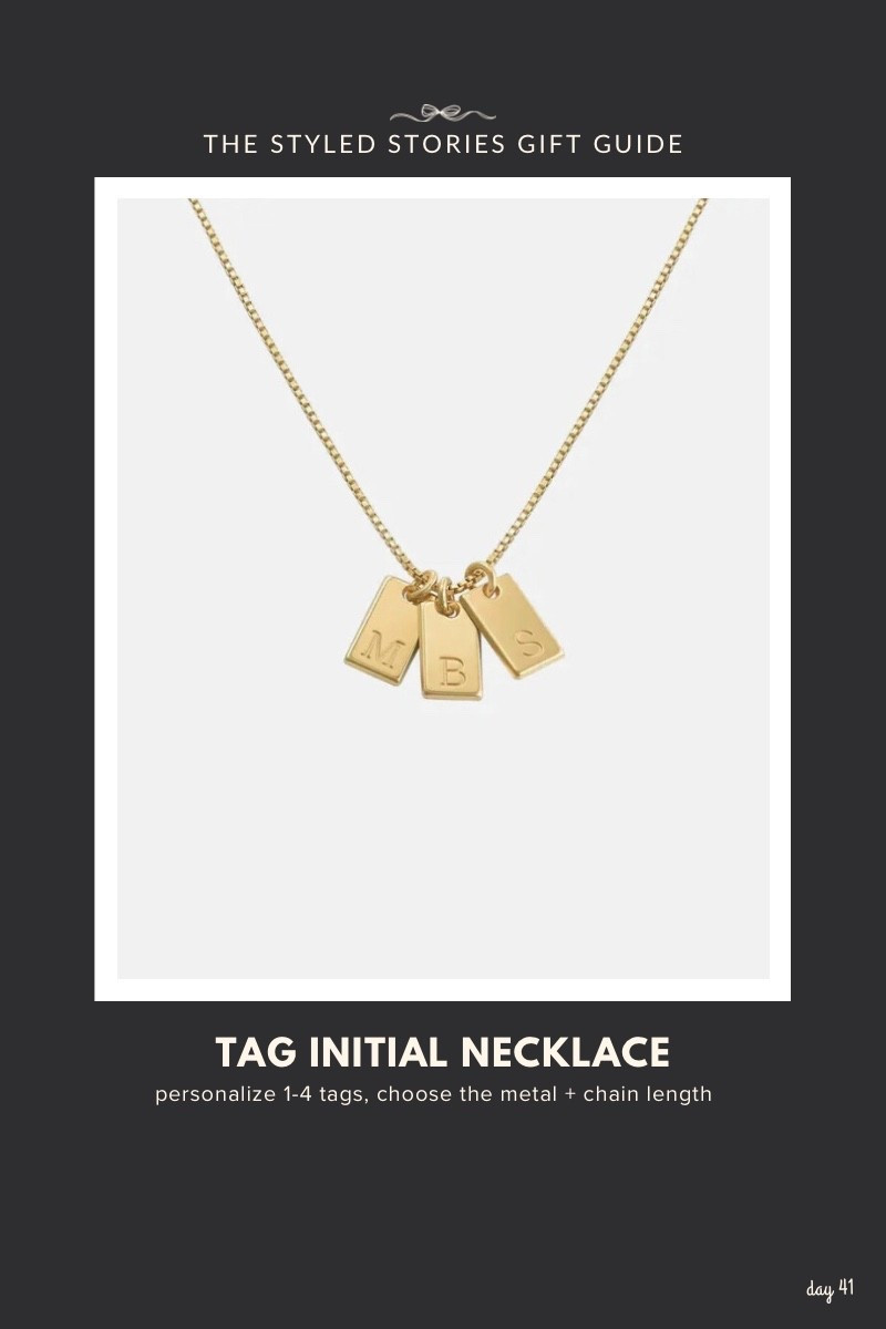 Dog tag pendant necklace w customization options to personalize the style and fit the price range.

#LTKmomlife #LTKGiftGuide #LTKSaleAlert