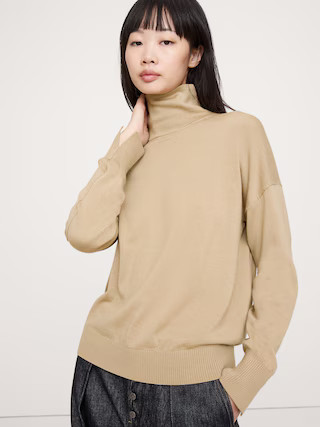 Merino Turtleneck Sweater | Banana Republic (US)