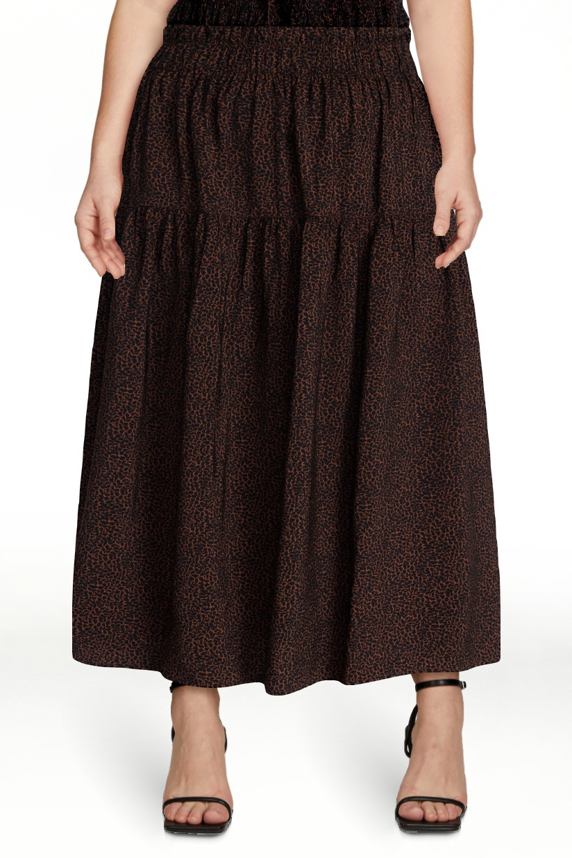 Time and Tru Women\u2019s Tiered Maxi Skirt, Sizes XS-XXXL | Walmart (US)