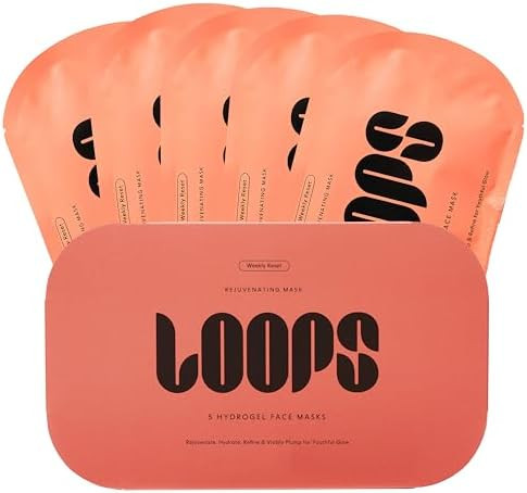 LOOPS WEEKLY RESET - Rejuvenating Hydrogel Face Mask Kit - Rejuvenate, Hydrate, Refine & Plump Fa... | Amazon (US)