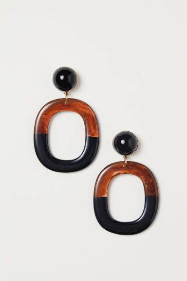 H & M - Earrings - Black | H&M (US + CA)