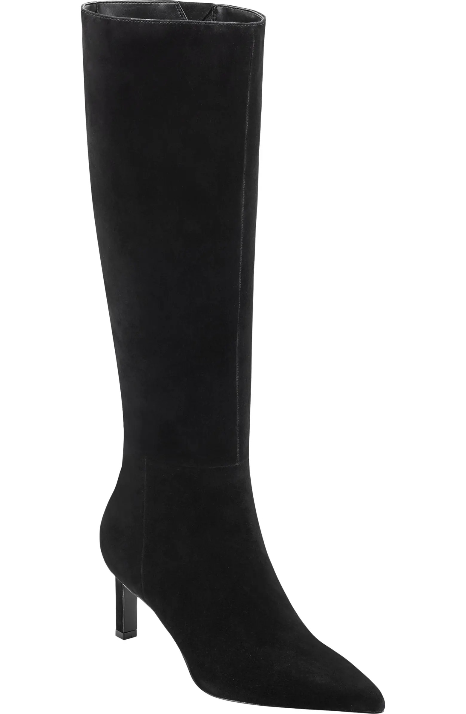 Marc Fisher LTD Eva Pointed Toe Knee High Boot (Women) | Nordstrom | Nordstrom