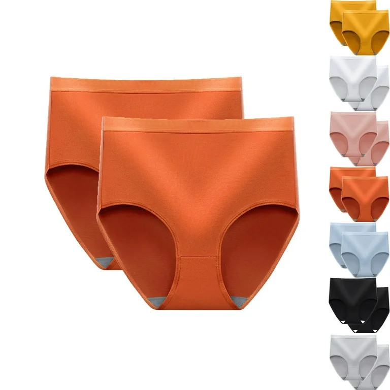 Viadha Women's Cotton Underwear Menstrual Anti-Leakage Menstrual Panties High Waist Waist Physiol... | Walmart (US)