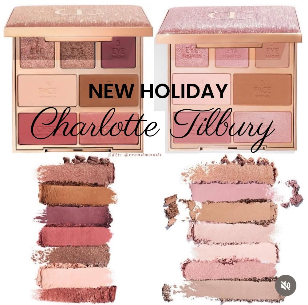 New Charlotte Tilbury Instant Looks In a Palette for Light and Dark Tones. Holiday and limited release. Now available on her site and in stores soon. 

#LTKSeasonal #LTKBeauty