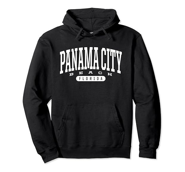 Panama City Beach Hoodie Sweatshirt College University Style | Amazon (US)