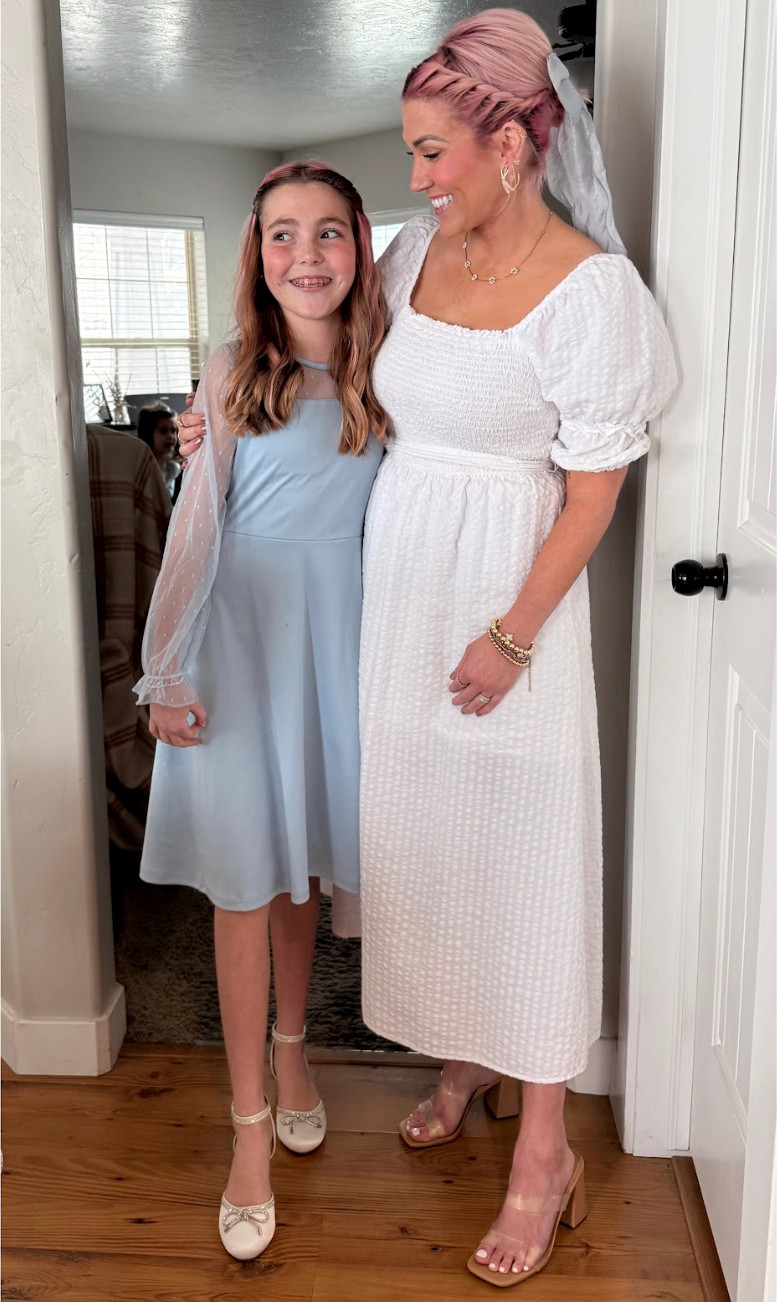 Valentine's Day tea party with my little love 

 #LTKStyleTip #LTKKids #LTKFamily