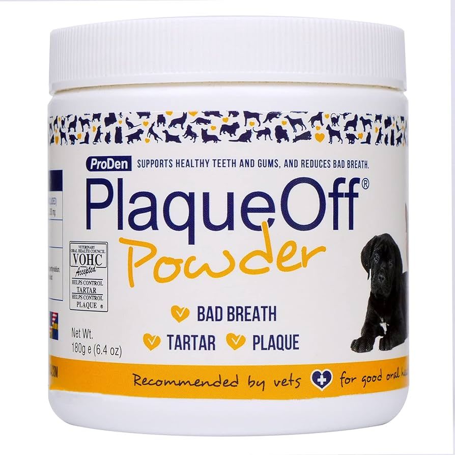 ProDen PlaqueOff Powder – Supports Normal, Healthy Teeth, Gums, and Breath Odor in Pets – 420... | Amazon (US)