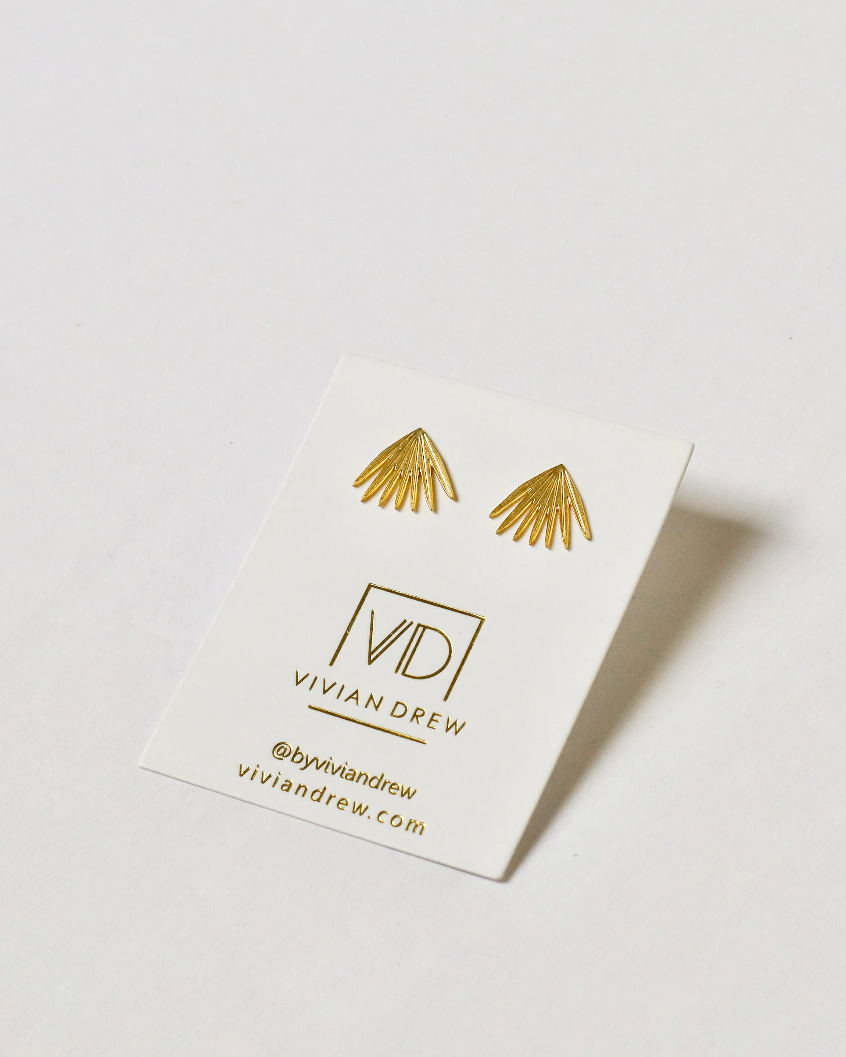 Mini Palm studs | Vivian Drew
