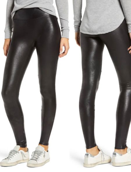 Women’s Spanx faux leather leggings. Style your fall outfit with leather leggings!
kimbentley, fall outfit, faux leggings

#LTKunder100 #LTKstyletip #LTKSeasonal