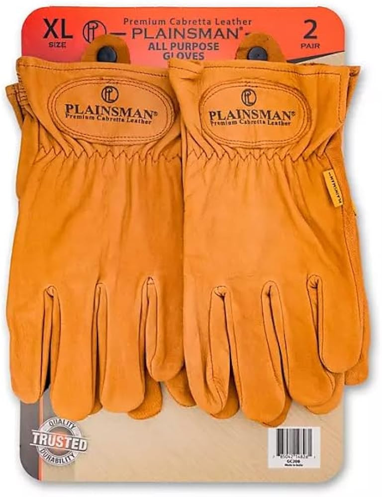 Plainsman Premium Cabretta Leather All Purpose Gloves Extra Large | Amazon (US)