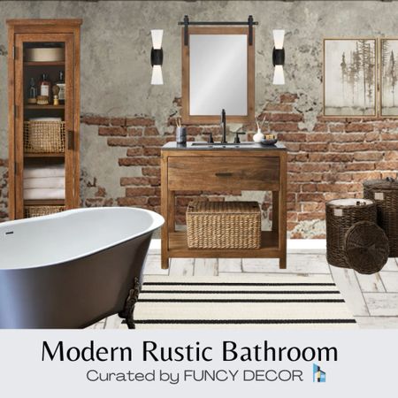 Modern rustic elegance with a spa-like flair  sourced from Pottery Barn,

#LTKstyletip #LTKhome