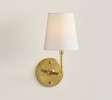 Sansome Metal Single Sconce (13") | Pottery Barn (US)
