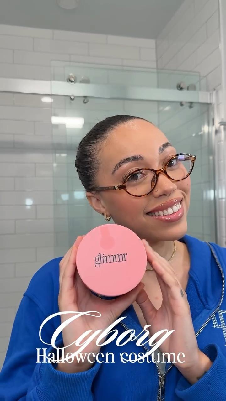 Quick last minute cyborg Halloween costume! @glimmr 

#halloween #halloweencostumeideas #halloweencostume #curly #curlyhair #curlyhairproducts #curlyhairstyles

#LTKBeauty #LTKSeasonal #LTKHalloween