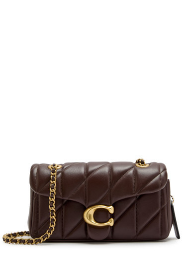 Tabby 20 quilted leather shoulder bag | Harvey Nichols