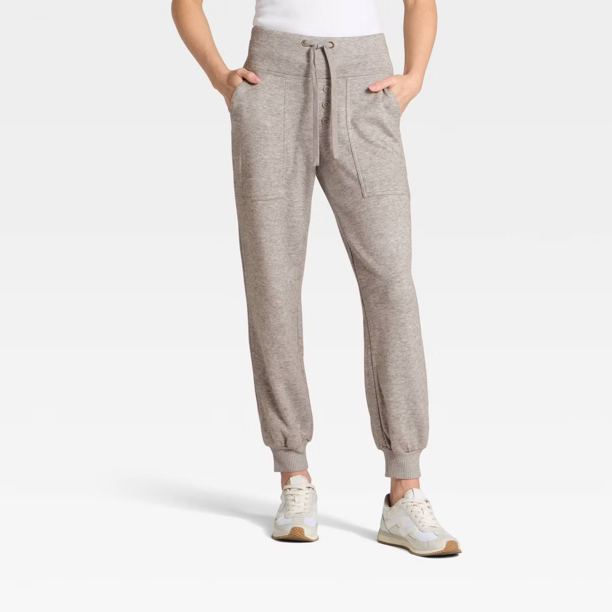 Women's High-Rise Knit Joggers - Universal Thread™ | Target