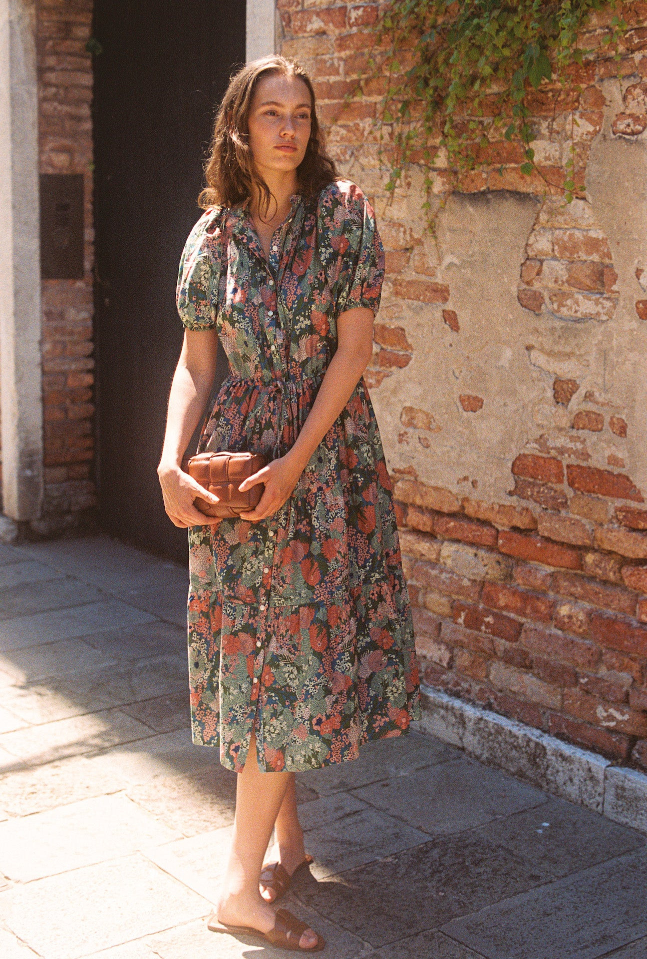 Hildie Dress Tranquil Mist | TROVATA