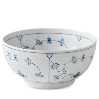 Blue Fluted Plain Round Bowl, Large | Bloomingdale's (US)