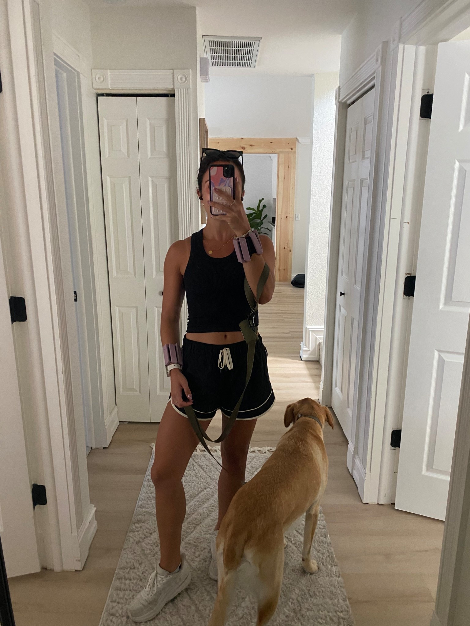 Today’s walk outfit from old navy, everything 40% off! Small shorts, XS tank top 

#LTKSaleAlert #LTKFindsUnder50 #LTKActive