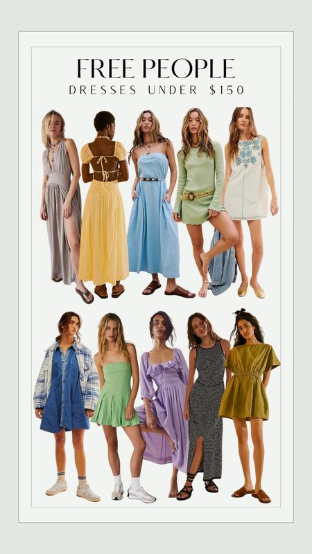 Loving all of the spring colors on free people! The cutest mini and maxi dresses 

Summer fashion | spring outfit | trending 

#LTKstyletip #LTKSeasonal #LTKtravel