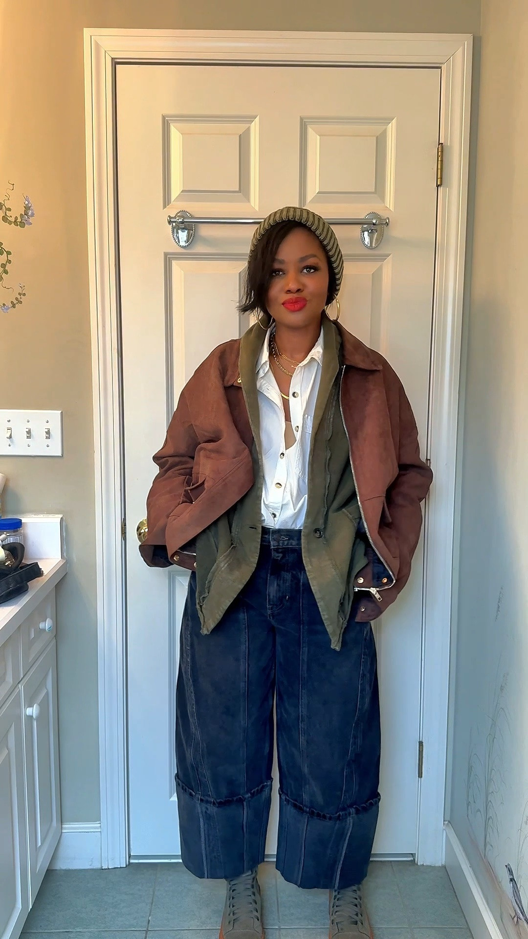 Who doesn’t love a layered outfit for winter? Of course I’m wearing some #freepeople amongst other pieces on my 5’2 frame! 

#LTKootd #LTKOver40 #LTKPetite