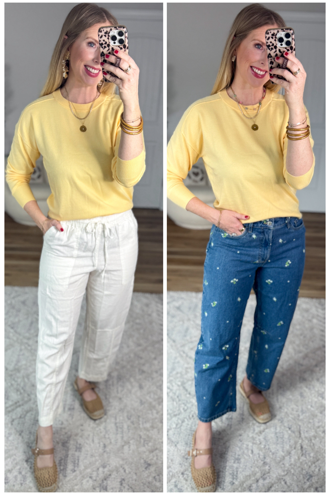 2 ways to style this yellow sweater from Walmart! 

#LTKmomlife #LTKWorkwear #LTKootd