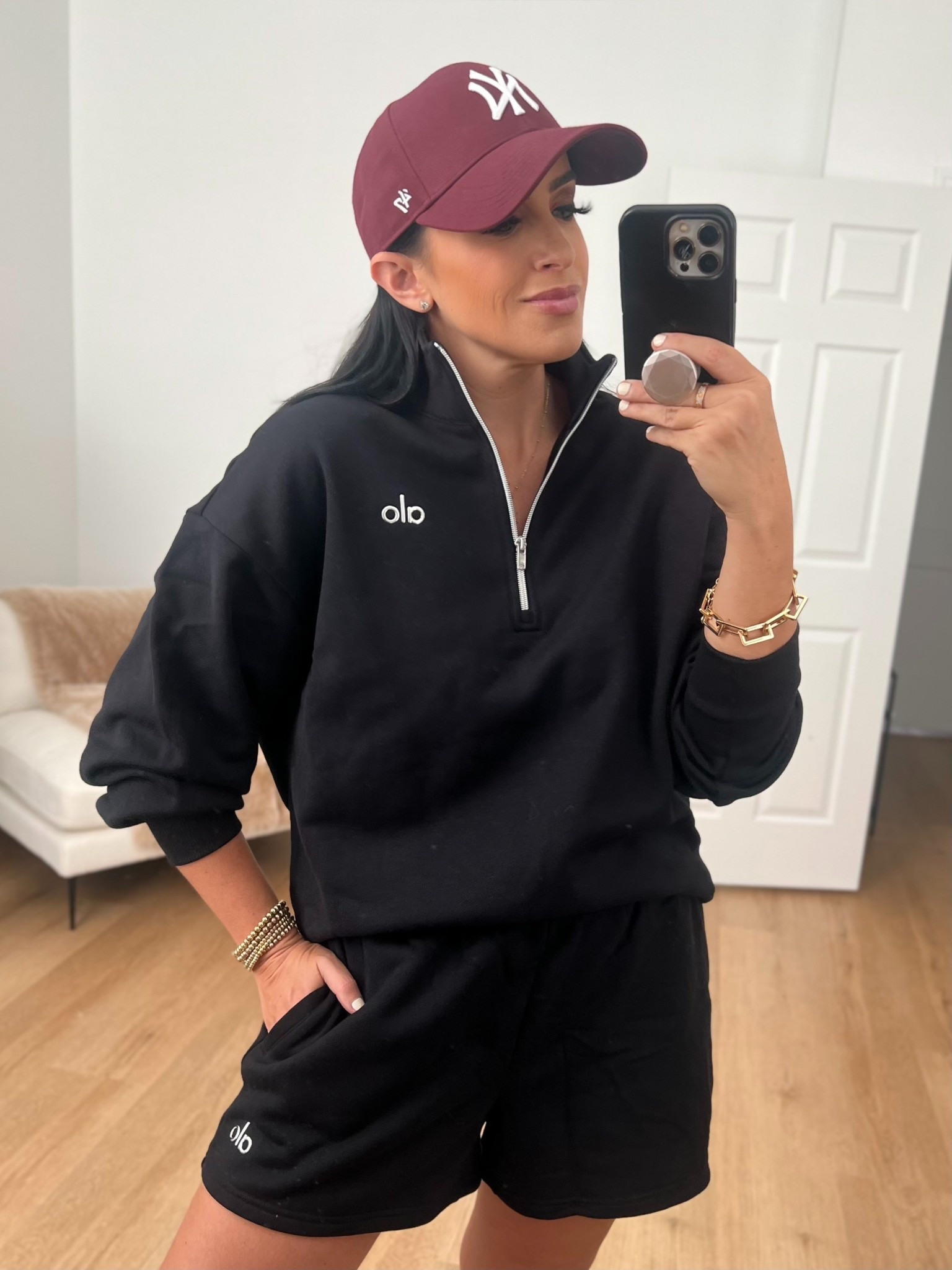 Accolade 1/4 Zip Pullover wearing size small. Accolade Short wearing size medium. 
