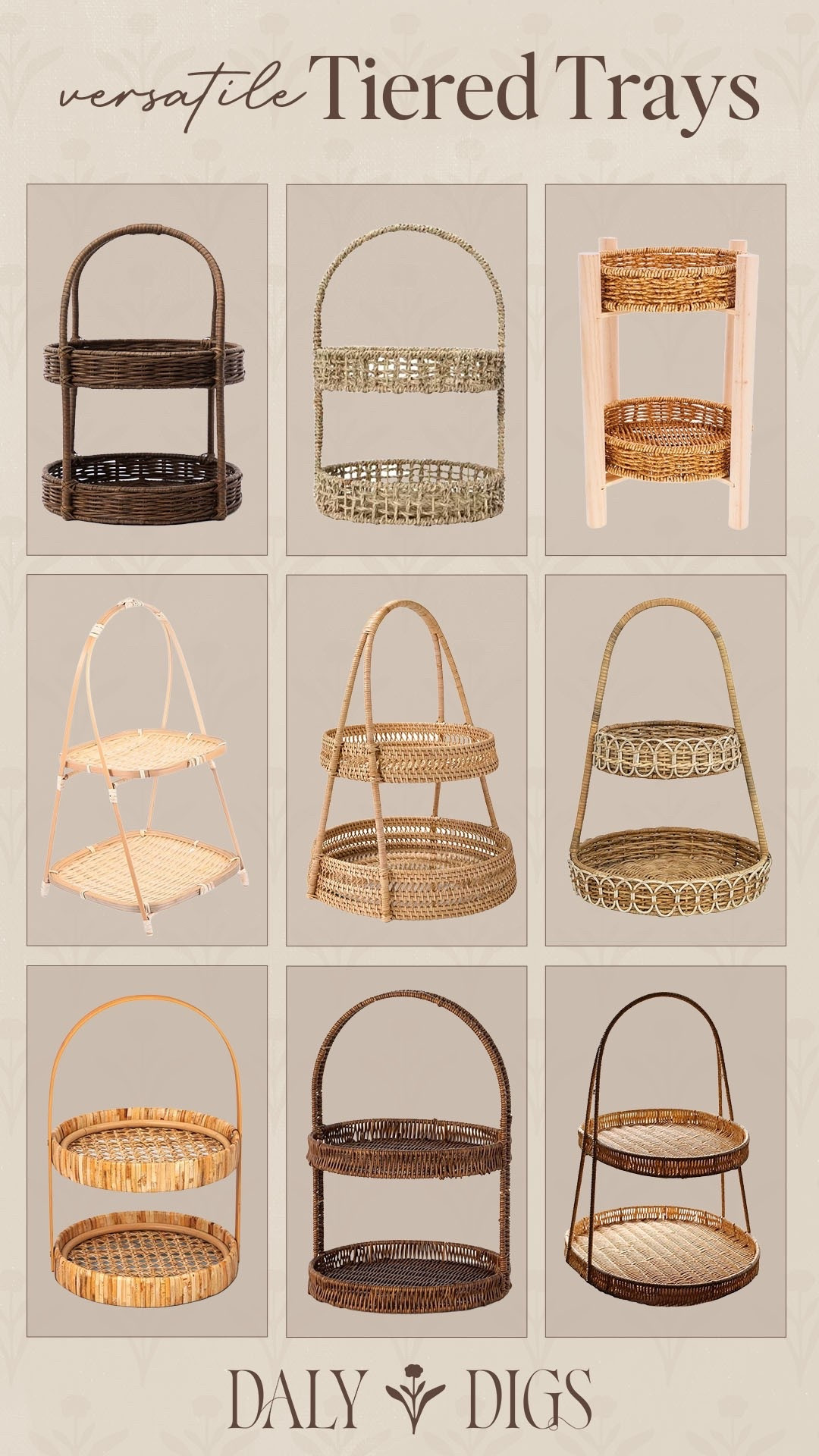 Versatile tiered trays for your home! 

#tieredtray

Tiered tray. Wicker tiered tray. Wayfair home finds. Target home finds. Hosting essentials. Kitchen home decor. Trendy kitchen decor. Woven tiered decorative tray  

#LTKHome #LTKSeasonal #LTKFindsUnder100