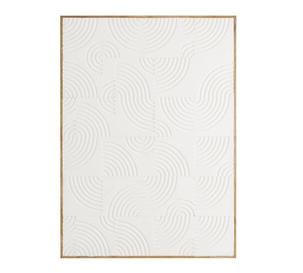 Plaster Tile Wall Art | Pottery Barn (US)