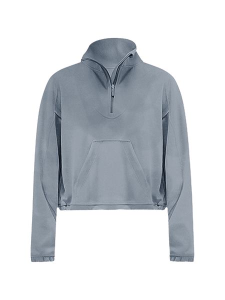 Brushed Softstreme Ribbed Half Zip | Lululemon (US)