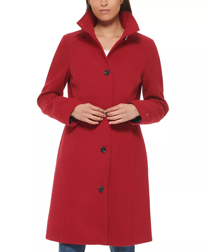 Women's Stand-Collar Coat, Created for Macy's | Macys (US)