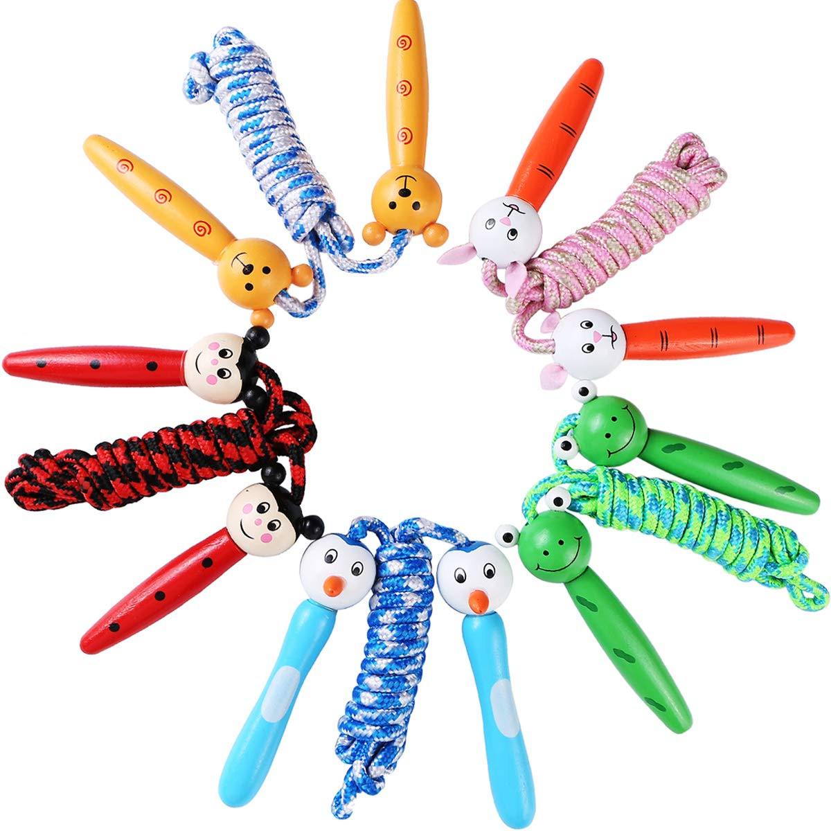 CozyBomB Kids Jump Rope for Girls Boys - Skipping Jumping Rope for Kids Youth Beginners, Jumpropes B | Amazon (US)