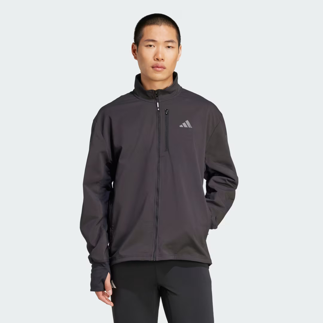 adidas Own The Run Winterized Jacket Black M - Mens Running Jackets | adidas (US)