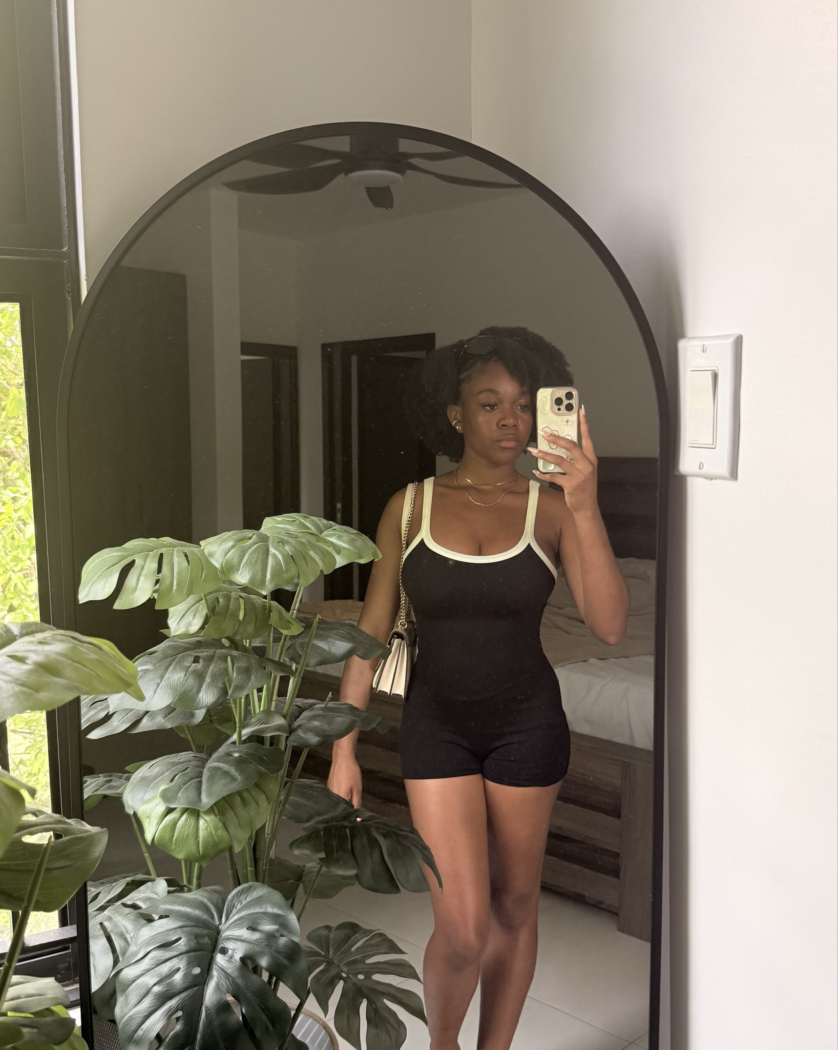 Cute errands outfit on vacation in Jamaica

Shoes were the Gucci interlocked slides, couldn’t find a link for them 🫶🏽

#LTKFindsUnder50 #LTKSeasonal #LTKPetite