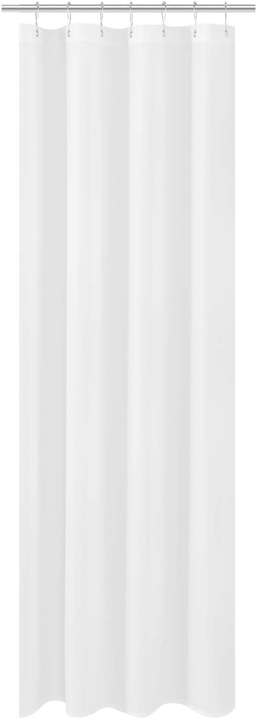 N&Y HOME Fabric Small Stall Shower Curtain Liner Extra Long 36 x 84 inches, Hotel Quality, Washab... | Amazon (US)