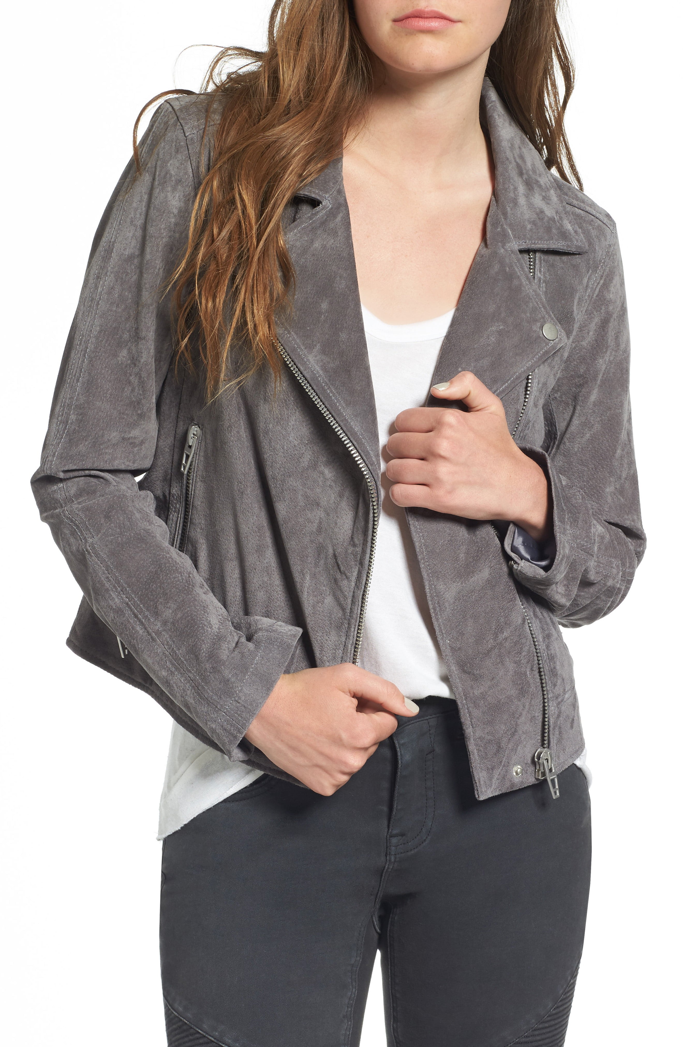 BLANKNYC Suede Moto Jacket | Nordstrom