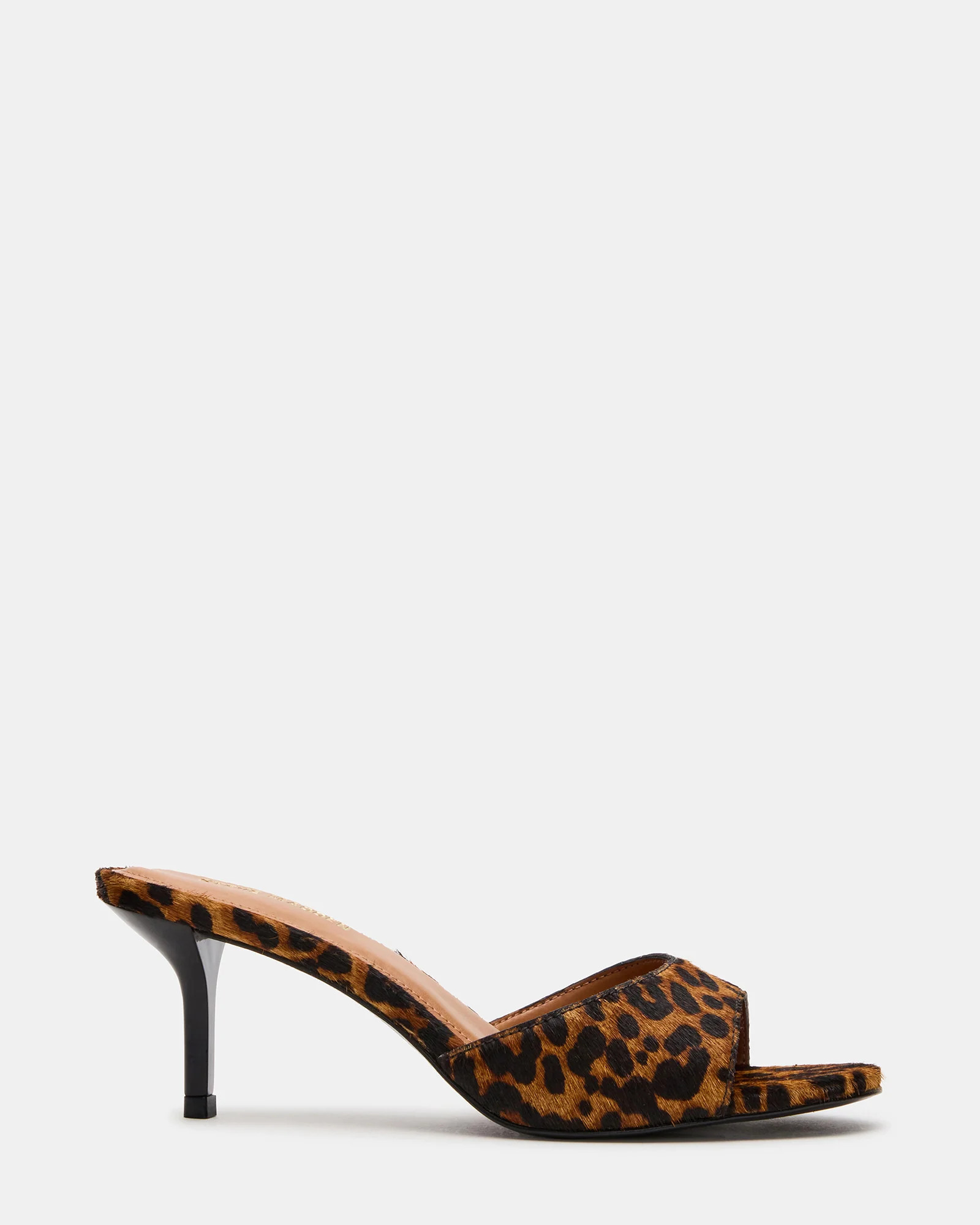 Steve Madden Women's Kendrix Mule Heels - Leopard - Size 7.5 - Leather | Steve Madden (US)